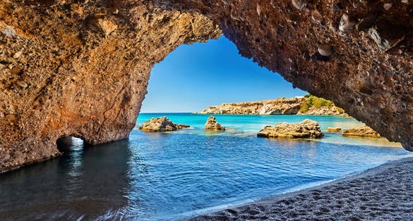 Photo of Staousa "cavebeach", Kalo Nero village, Sitia.