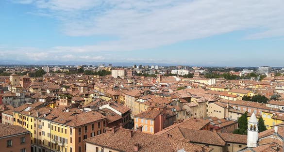 Photo  of  Panorama modena, italy .