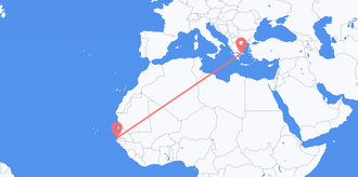 the Gambia to Greece