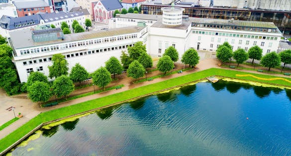 Photo of the Art Museum of Bergen, Norway.