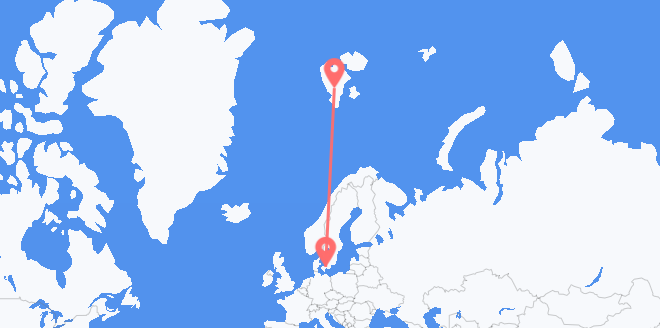 スバールバル諸島とヤンマイエン島 デンマークへ