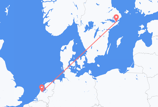 Amsterdam to Stockholm