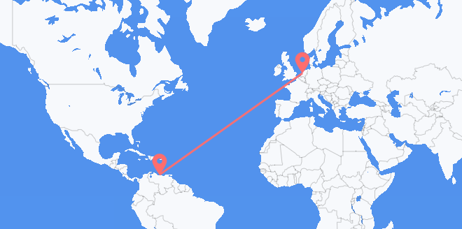 Venezuela a Países Bajos