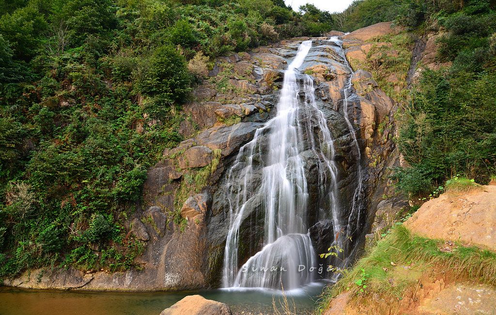 Agaran Waterfall, Çayeli, Rize, Black Sea Region, Turkey