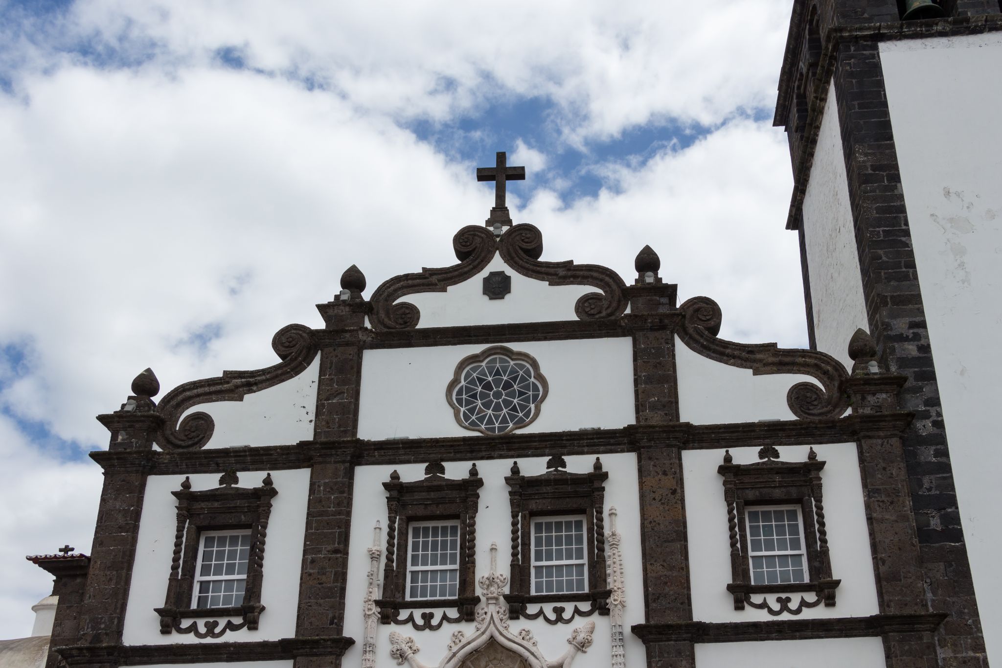 Church of Saint Sebastian (Igreja Matriz de São Sebastião) in Ponta Delgada, the capital of Azores archipelago, on Sao Miguel island.