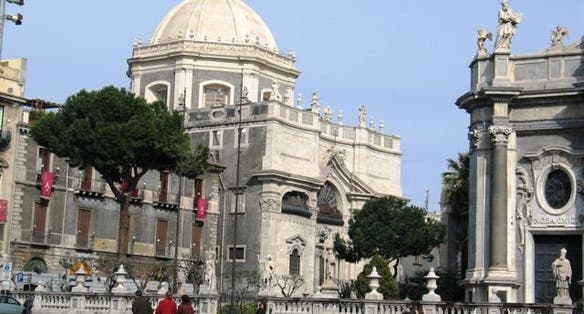 photo of view of Chiesa della Badia di Sant'Agata, Catania, Italy.
