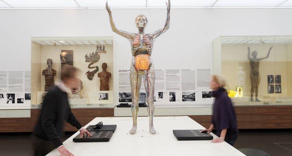 German Hygiene Museum in Dresden in the Free State of Saxony, Germany