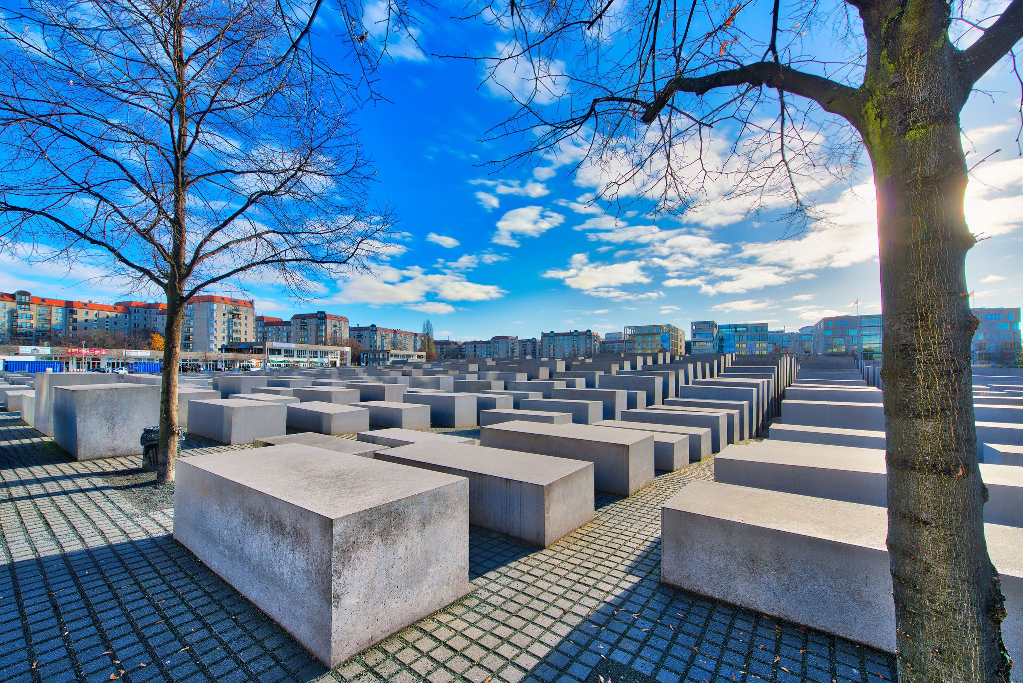 Photo of Holocaust Memorial Berlin Germany Memorial to the Murdered Jews of Europe, Germany.