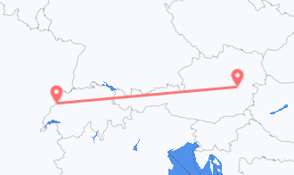 Train tickets from Mürzzuschlag to Le Locle
