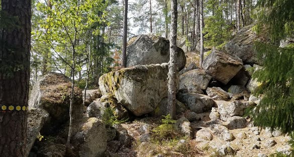 photo of Tivedens National Park in Sweden.