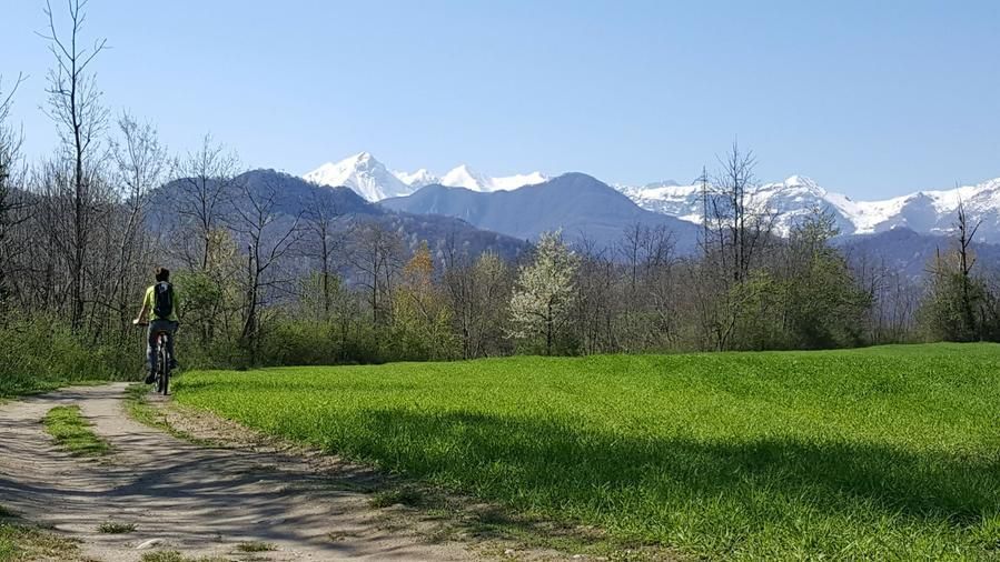 Area Relax Parco Fluviale Gesso di Cuneo, Cuneo, Piemont, Italy