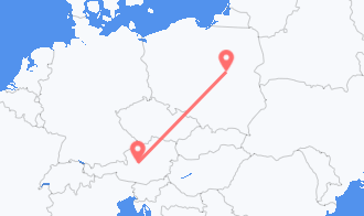 Train Tickets from Bad Mitterndorf to Warsaw – Extensive Selection & Low Fares