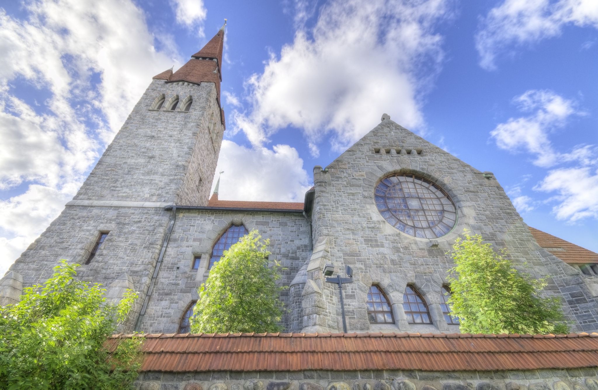 Tampere cathedral famous landmark in Finland