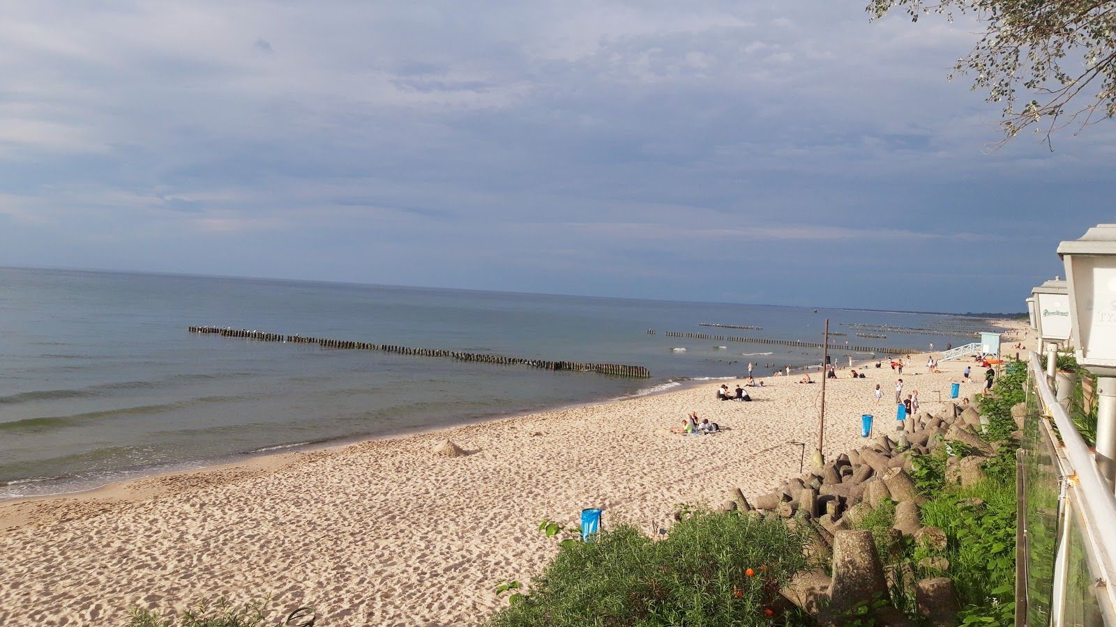 Mielno Beach, Mielno, gmina Mielno, Koszalin County, West Pomeranian Voivodeship, Poland