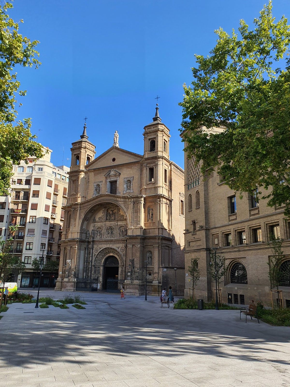 Basílica of Santa Engracia Church, Centro, Zaragoza, Aragon, Spain