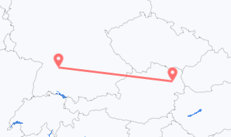 Train tickets from Vienna to Stuttgart