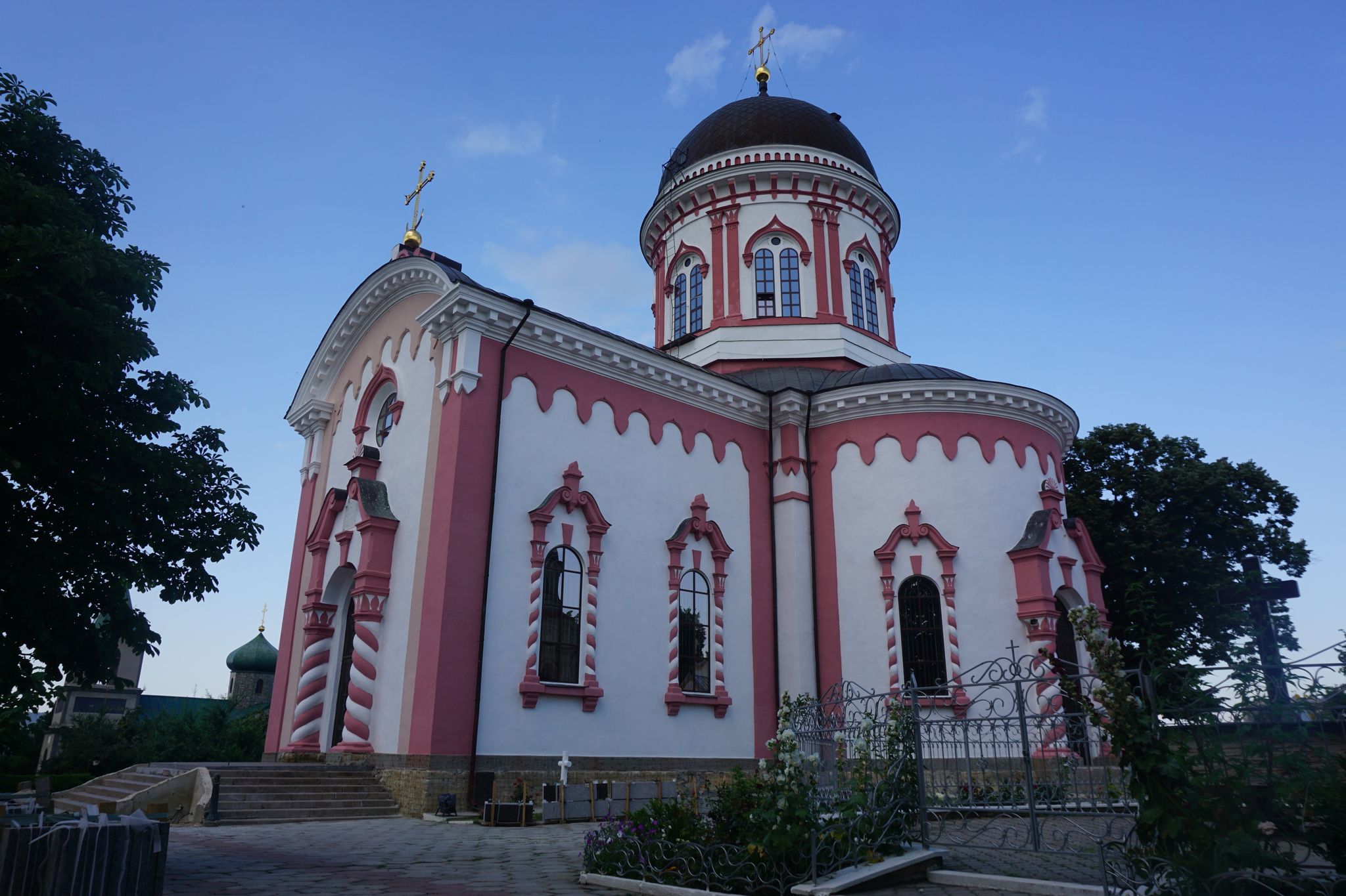 Photo of Noul Neamt Orthodox Monastery in Village Chitcani from Moldova ,Medieval church and Chapel.