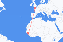 Freetown to Nantes