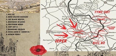 Frome Ieper/ypres 4H. WW1 Salient private Tour