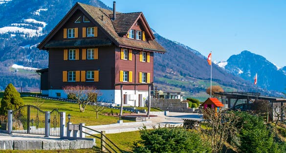 photo of view of Lucerne, Switzerland.