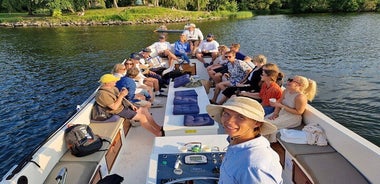 Giro in barca elettrica aperto a Stoccolma con Live-Guide (EN/DE)