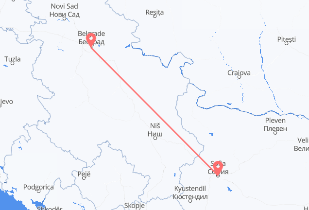 ソフィア ベオグラードへ