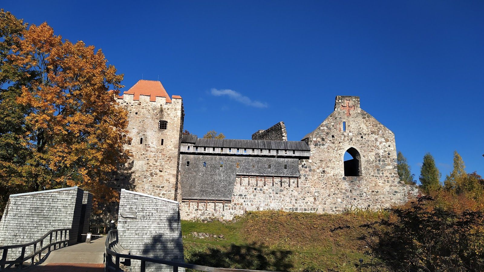 Siguldas pilsdrupas, Sigulda, Siguldas novads, Vidzeme, Latvia