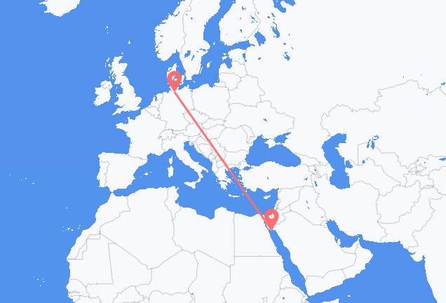 Sharm El Sheikh to Hamburg