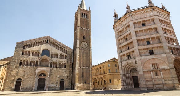 Parma Cathedral Parma Italy.