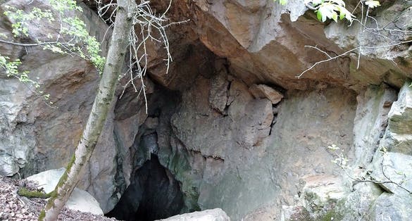 photo of view of  Palvolgyi Cave .