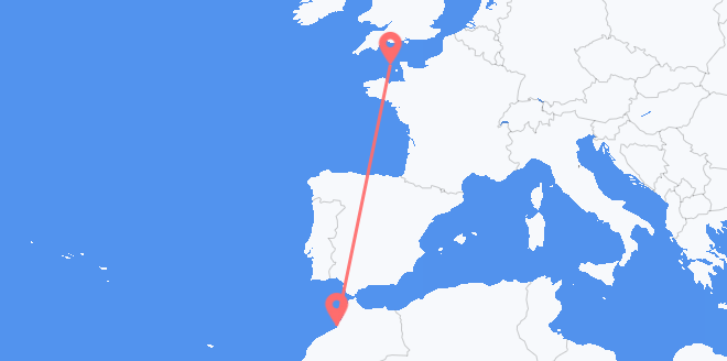 モロッコ ガーンジー島行き