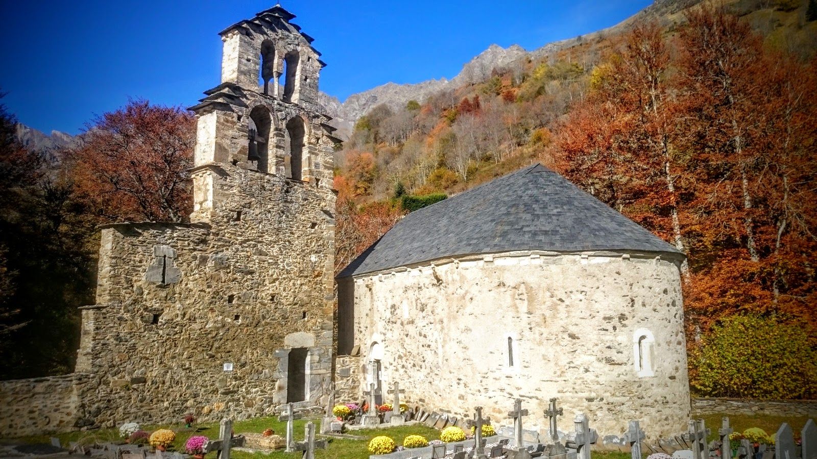 Chapelle des Templiers, Aragnouet, Bagnères-de-Bigorre, Hautes Pyrenees, Occitania, Metropolitan France, France