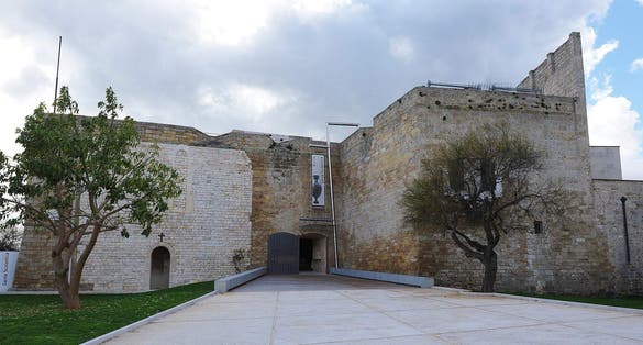 photo of view of Museo Archeologico di Santa scolastica, Bari, Italy.