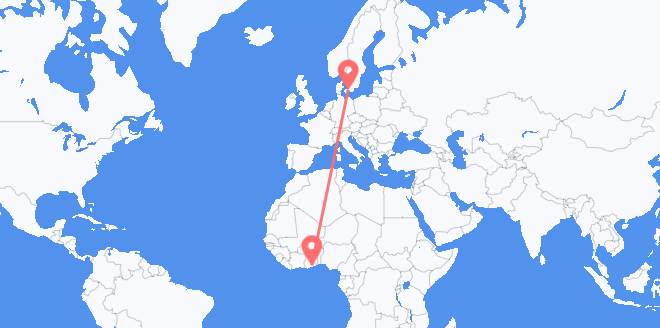 加纳 目的地 丹麦