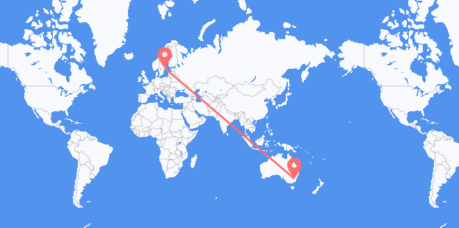 澳大利亚 目的地 瑞典