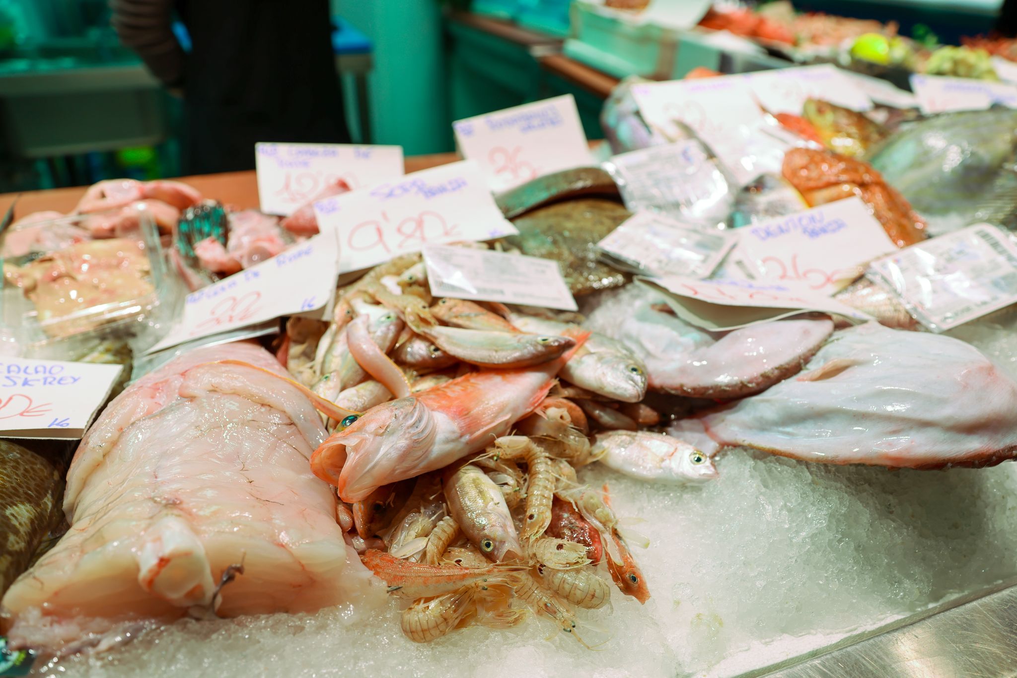 Photo of Foodstuffs at Mercado Central, Alicante ,Spain .