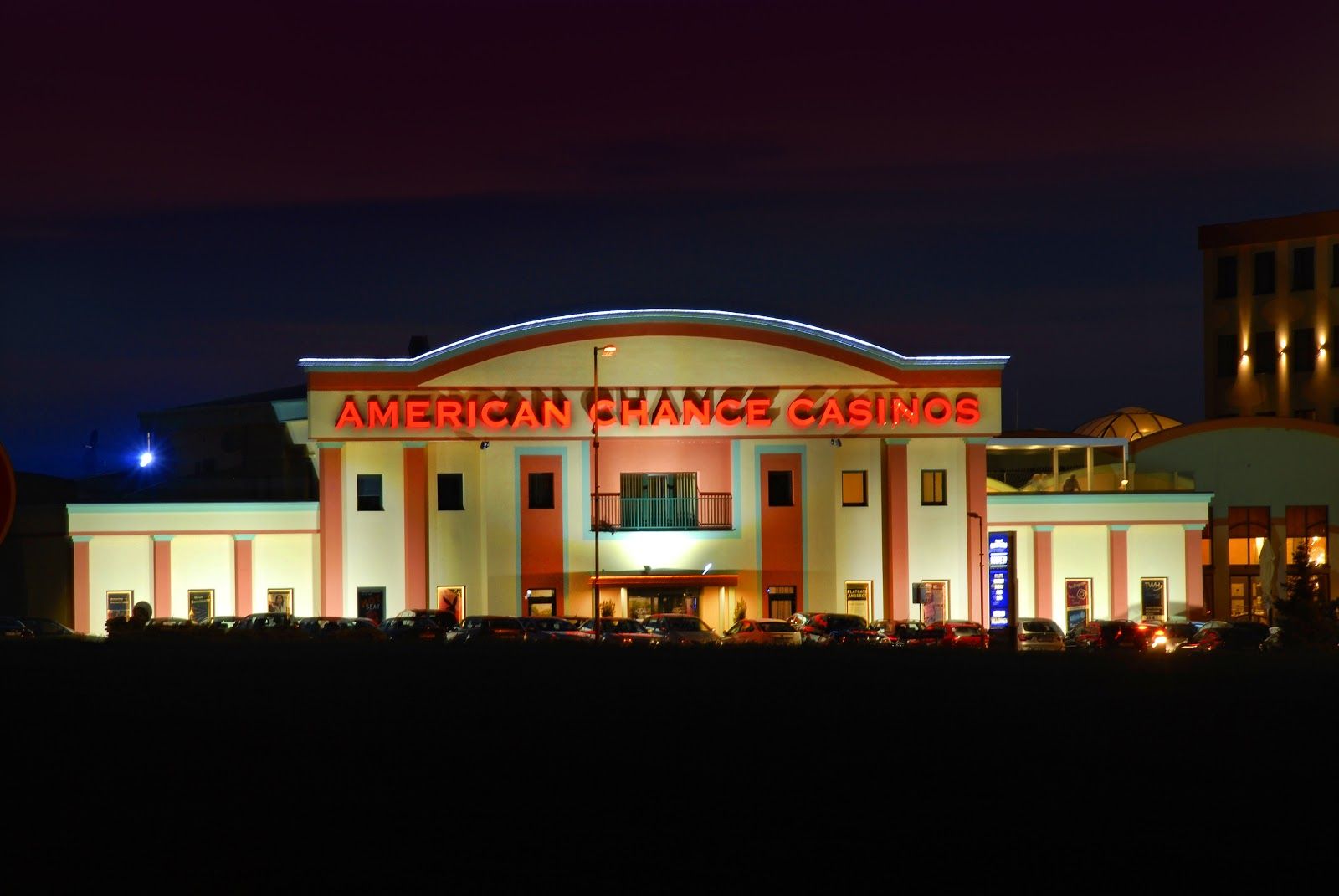 American Chance Casino Route 59, Chvalovice, okres Znojmo, Jihomoravský kraj, Southeast, Czechia