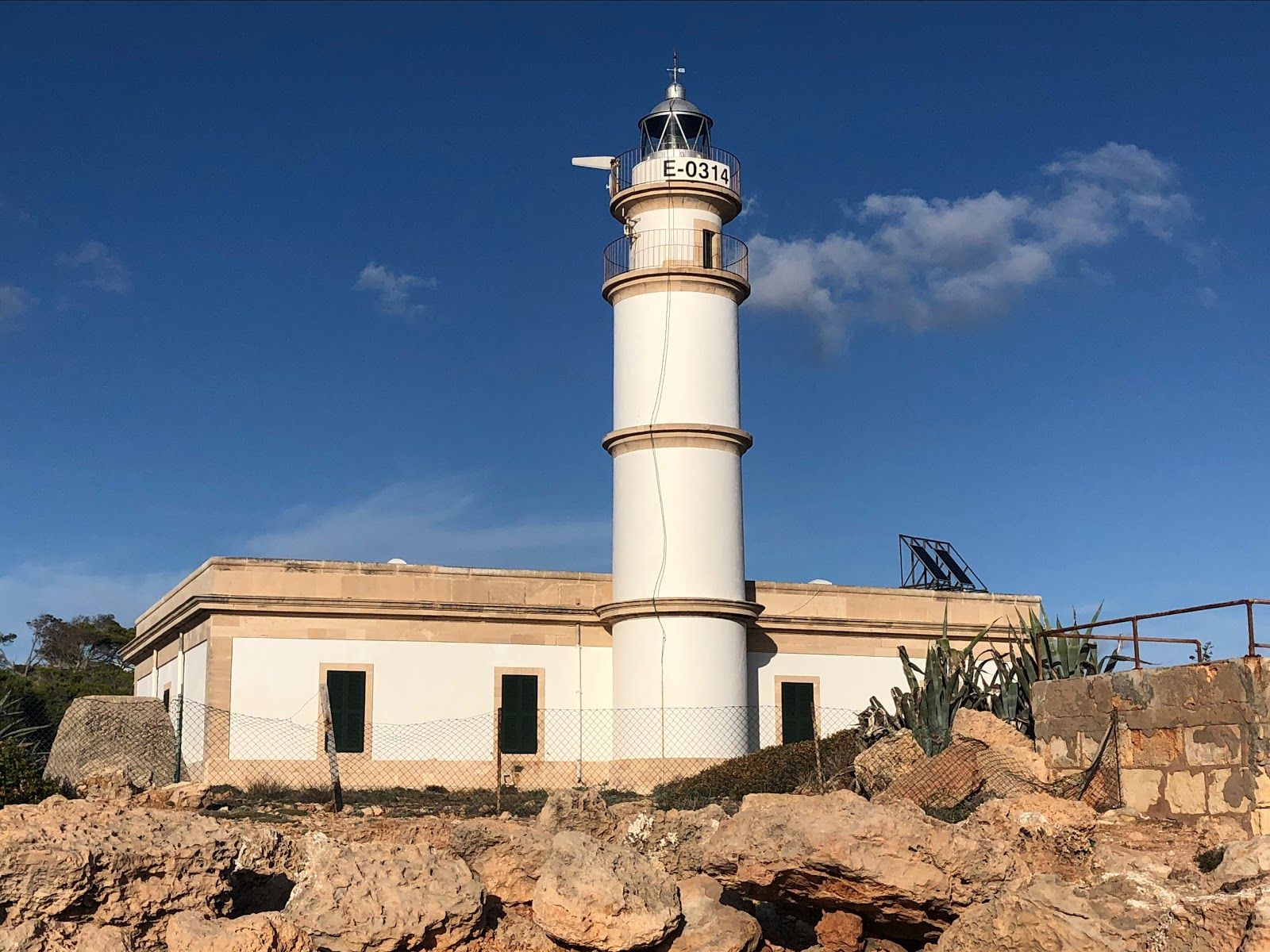 Far des Cap de ses Salines, Santanyí, Migjorn, Balearic Islands, Spain