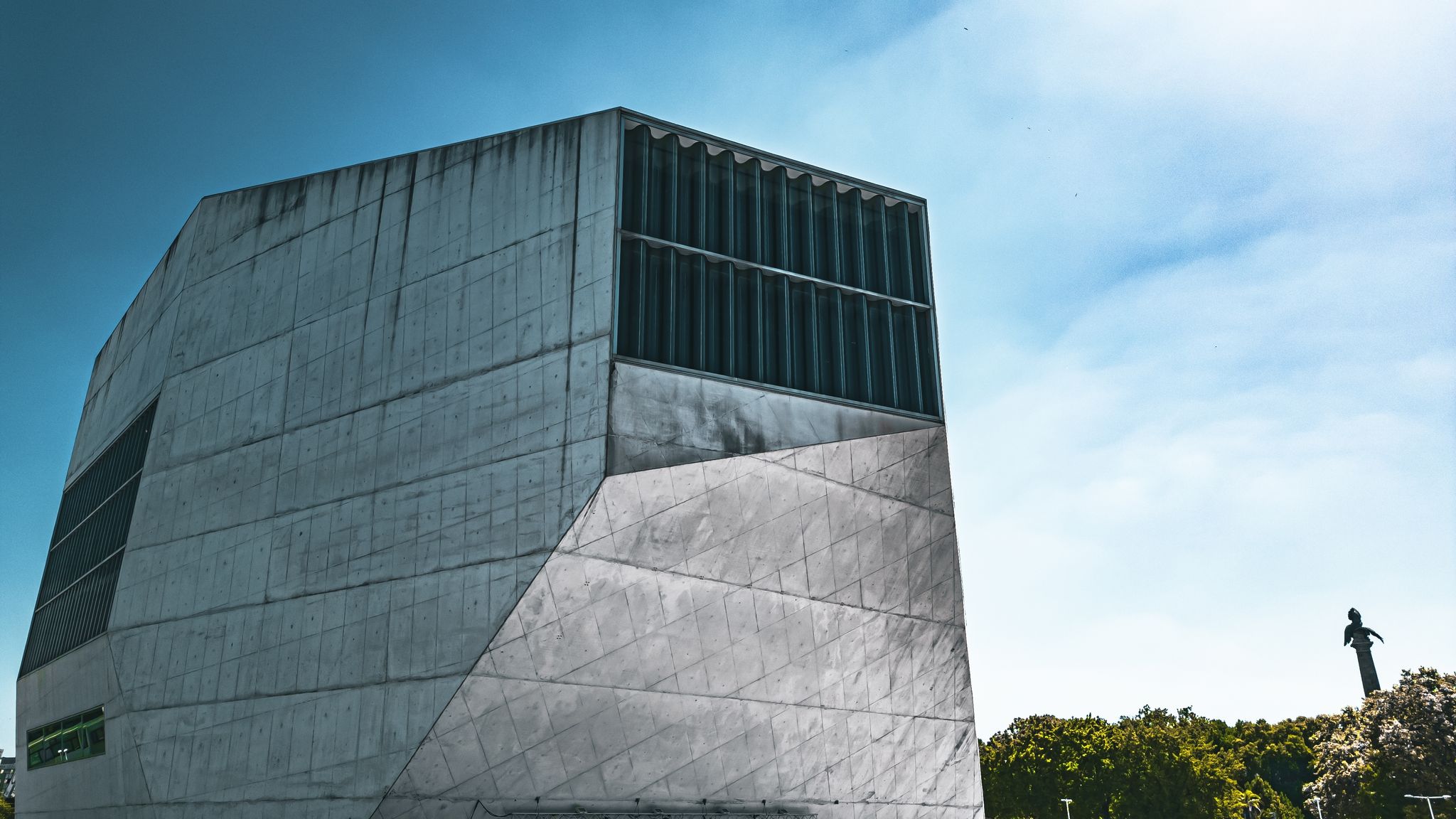 Photo of Casa da Musica Porto Boa Vista Roundabout Portugal Concert Hall Modern Architecture Music Venue Tourist Spots Culture Contemporary Art Music Events.