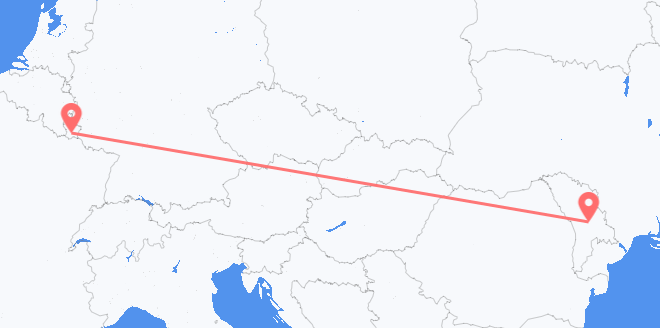 Luxemburg nach die Republik Moldau