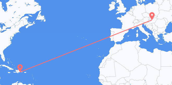 la República Dominicana a Hungría