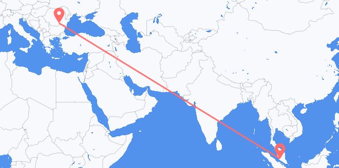 马来西亚 目的地 罗马尼亚
