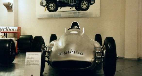 Four wheel drive Porsche 360 Cisitalia