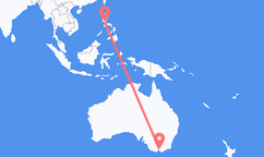 Melbourne to Manila
