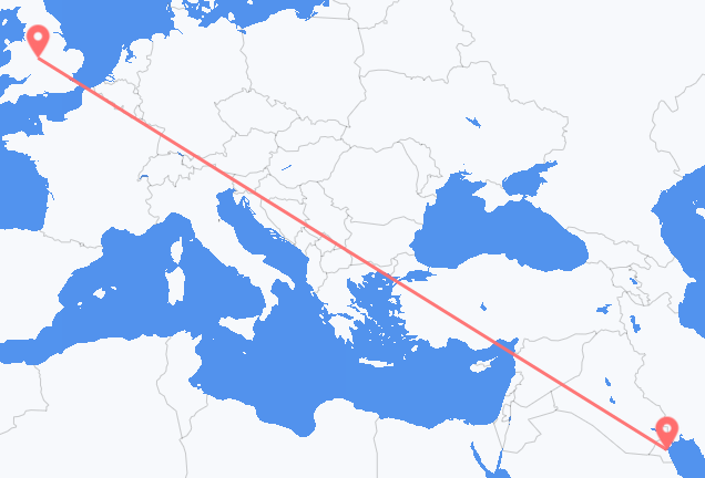 クウェートシティ バーミンガムへ