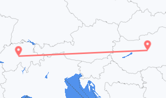 Train tickets from Switzerland to Hungary
