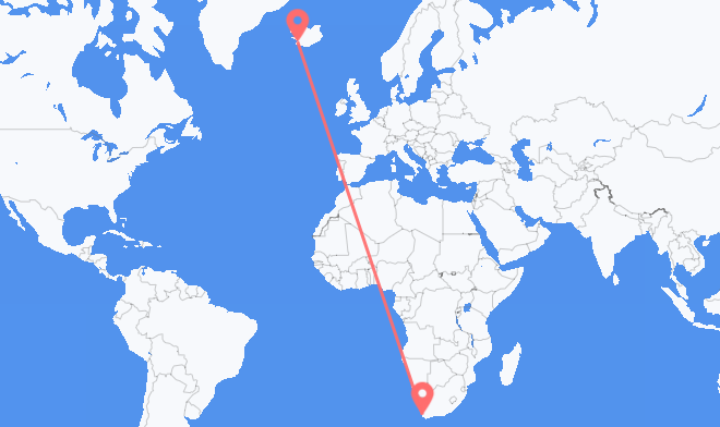 Cape Town to Reykjavik