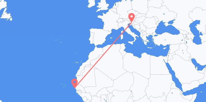 le Sénégal pour la Slovénie