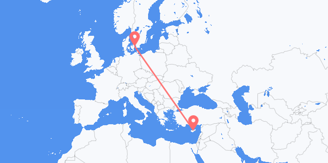 キプロス デンマークへ