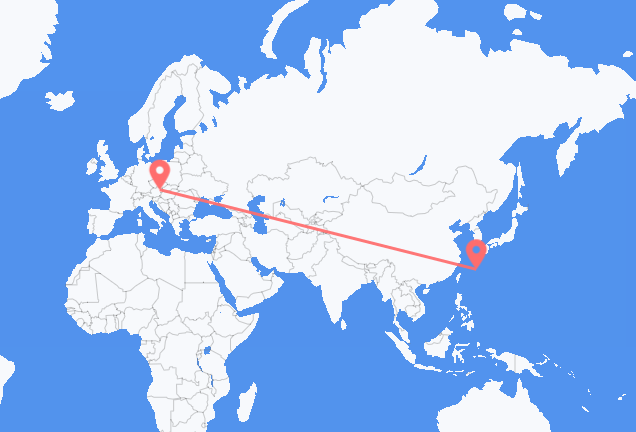 Okinawa Island to Vienna